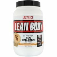 Labrada Nutrition, Lean Body, высокопротиеновый коктейль, вкус шоколадно-арахисового масла, 2,47 фунта (1120 г)
