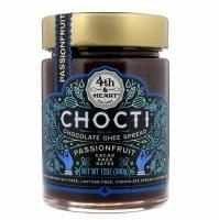 4th & Heart, Бутербродная паста из шоколадного масла гхи Chocti, маракуйя, 12 унц. (340 г)
