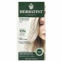 Herbatint, Перманентная краска-гель для волос, 10N, платиновый блондин, 4,56 жидкой унции (135 мл)