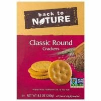 Back to Nature, Классические круглые крекеры, 8.5 унций (240 г)