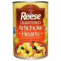 Reese, Артишоки, нарезанные на четверть, 14 унций (396 г)