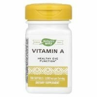 Nature's Way, Витамин A, 10000 МЕ, 100 желатиновых капсул