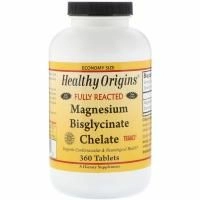 Healthy Origins, Хелатный биглицинат магния, 360 таблеток