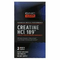 GNC AMP, Creatine HCl 189, 120 Tablets