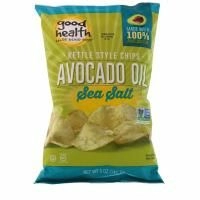 Good Health Natural Foods, Чипсы Kettle Style, масло авокадо, морская соль, 5 унц. (141,7 г)