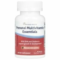 Fairhaven Health, Prenatal Multivitamin Essentials, натуральная мята, 60 капсул