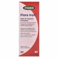 Flora, Железо и травы с комплексом витаминов группы B, 228 мл (7,7 жидк. унц.)
