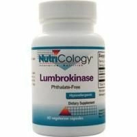 Nutricology, Люмброкиназа 60 капсул