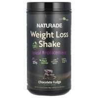 Naturade, Коктейль для снижения веса, заменитель растительной пищи, шоколадная помадка, 918 г (2,02 фунта)