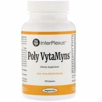 InterPlexus Inc., Poly VytaMyns, Iron-Free Multivitamins, 90 Capsules