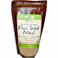 Now Foods, Real Food, сертифицированное органическое льняное питание, 12 унций (340 г)