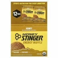 Honey Stinger, Energy Waffle, с медом, 12 вафель по 30 г (1,06 унции)