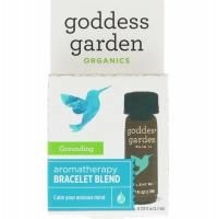 Goddess Garden, Органический продукт, Заземление, Купаж для ароматерапевтического браслета, 0,125 ж. унц.(3,7 мл)