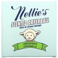 Nellie's, Scented Wool Dryerball, Lemongrass, 50 Loads