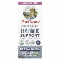 MaryRuth's, органический жидкий экстракт для поддержки лимфатической системы, без спирта, 30 мл (1 жидк. унция)