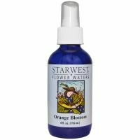 Starwest Botanicals, Цветочная апельсиновая вода, 118 мл