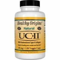 Healthy Origins, UC-II с неденатурированным коллагеном типа II, 40 мг, 120 вегетарианских капсул
