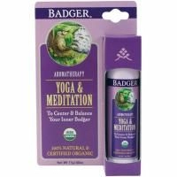 Badger Company, Йога и медитация, кедр и мандарин, 0,60 унции (17 г)