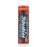 Crazy Rumors, HibisKiss, блеск для губ с ароматом китайской розы, закат, 0,15 унц. (4,4 мл)