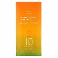 Everydaze, Essential C's Konjac Jelly, манго, 4 пакетика, 150 мл (5,07 жидк. Унции)