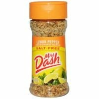 Mrs. Dash, Смесь приправ с перцем и цедрой лимона, 2,5 унции (71 г)