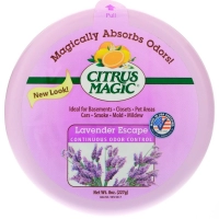 Citrus Magic, Лавандовое спасение, Непрерывный контроль запахов, 8 унц. (227 г)