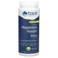 Trace Minerals Research, Stress-X Порошок магния (350 мг) Лимон Лайм 17,6 унции