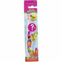Brush Buddies, Shopkins, зубная щетка, набор для путешествий, мягкая, 2 шт