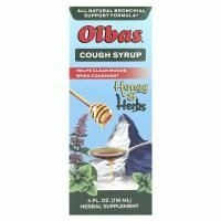 Olbas Therapeutic, Сироп от кашля для поддержки бронхов, 4 жидкие унции (118 мл)