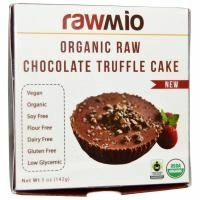 Rawmio, Органический торт из сырого шоколада с трюфелем, 5 унций (142 г)