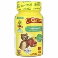 L'il Critters Витамин C + цинк и эхинацея, 60 жевательных таблеток