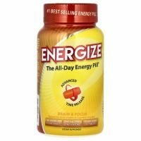 Isatori, Energize, таблетка для повышения энергии на весь день, 60 таблеток