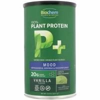 Biochem, 100% растительный протеин, P+ настроение, ванильный вкус, 11,4 унц. (323,7 г)