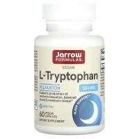 Jarrow Formulas, L-триптофан, 500 мг, 60 капсул