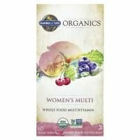 Garden of Life, MyKind Organics, мультивитамины для женщин, 60 веганских таблеток