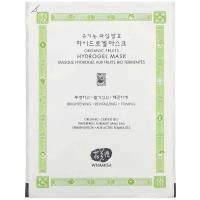 Whamisa, Organic Fruits, Hydrogel Mask, 1 Sheet