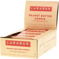 Larabar, Печенье с арахисовым маслом, 16 батончиков, по 1,7 унций (48 гр) каждый