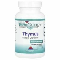 Nutricology, тимус, 75 вегетарианских капсул