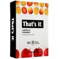 That's it Nutrition, Фруктовый батончик Яблоко и манго 12 батончиков