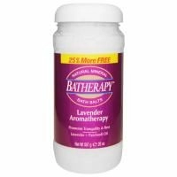 Queen Helene, Batherapy, Натуральная минеральная соль для ванны с ароматом лаванды, 20 унции (567 г)