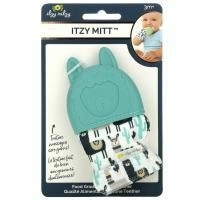 Itzy Ritzy, Itzy Mitt, пищевой силиконовый прорезыватель для зубов, от 3 месяцев, от ламы, 1 прорезыватель для зубов