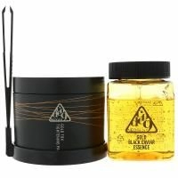 Neogen, Code 9, Gold Black Caviar Essence & Gold Tox Tightening Pack Kit, 1 Kit