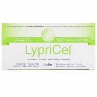 LypriCel, Липосомал, ацетил L-карнитин, 30 упаковок, 5,7 мл (0,2 жидкие унции) каждая