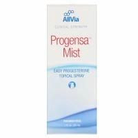 AllVia, Progensa Mist, Легкий в применении точечный спрей с прогестероном, 1 унц. (30 мл)