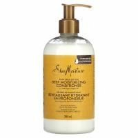 SheaMoisture, Кондиционер для глубокого увлажнения, для вьющихся и кудрявых волос, необработанное масло ши, 384 мл (13 жидк. унц.)