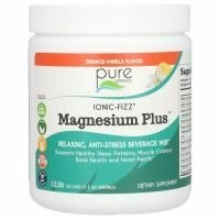 Pure Essence, Ionic-Fizz Magnesium Plus Апельсиново-ванильный 342 грамма