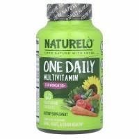 NATURELO, мультивитамины ежедневного применения для женщин старше 50 лет, 60 вегетарианских капсул