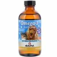 Actipet, Омега-3, натуральный рыбный аромат, 8 ж. унц.