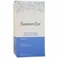 Summer's Eve, Спринцевание Дополнительное очищение Уксус и вода 4 шт