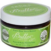 Aroma Naturals, Чистое масло алоэ вера для лица и тела, 3.3 унции (95 г)